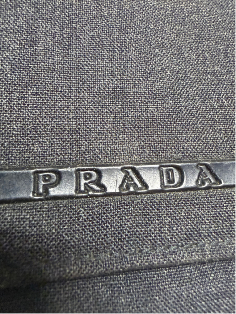Women's PRADA Black Fabric Wallet One Size